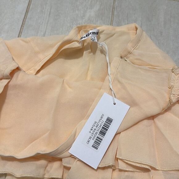 Reformation NWT skirt 0 cream - Picture 3 of 4